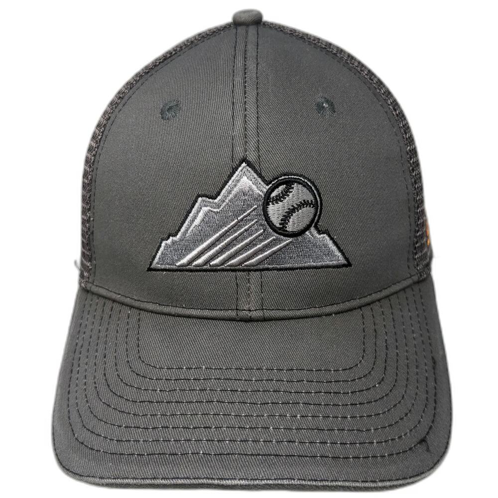 Success Brands Trucker Hat Gray One Size Mesh Back Baseball Stihl Logo Snapback